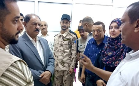 محافظ الضالع يدشن استلام مخازن الصحة الإنجابية بعد إعادة التأهيل