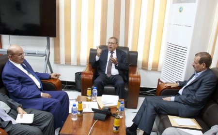 مجلس القضاء الأعلى والبنك المركزي يبحثان قضايا المرتبات وتنفيذ الأحكام القضائية