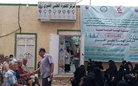برعاية البيشي.. مكتب الصحة بالمنصورة يدشن مخيم طبي مجاني للأمراض المزمنة بدعم مؤسسة الهجرة الخيرية