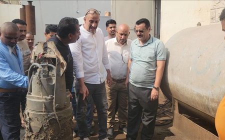 مدير عام المنصورة يؤكد الحرص على معالجة طفح مياه الصرف الصحي بالمديرية