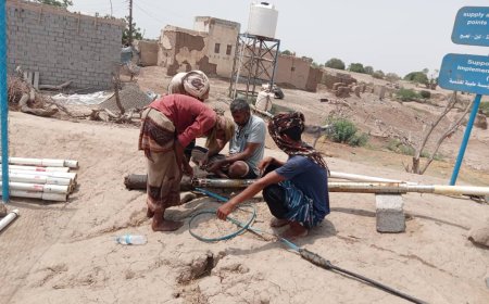 أهالي قرية الحميدة تبن يطلقون مبادرة لإعادة تشغيل بئر المياه المتعطل منذ 20 يوما