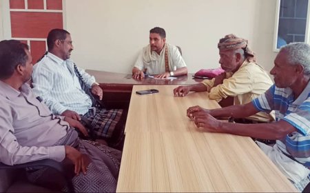 اللجنة التحضيرية لتكريم رئيس انتقالي أبين السابق حسن غيثان تعقد اجتماعا للوقوف أمام تحضيرات الحفل التكريمي