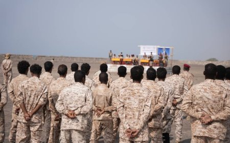 لواء الدفاع الساحلي (محور أبين العملياتي) يُخرّج دفعة جديدة من المقاتلين المهرة