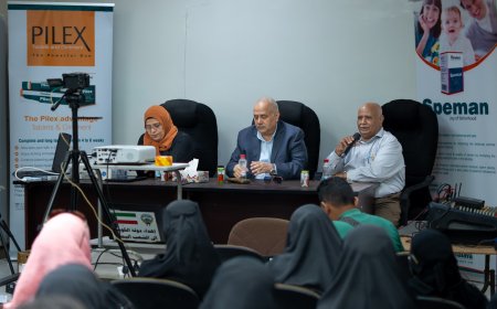 البيشي وحيدرة يحضران محاضرة علمية حول دور الأشعة التداخلية في علاج أمراض النساء والتوليد بمستشفى الصداقة