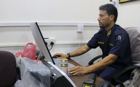 مدير أمن عدن يدشّن نظام البصمات العشرية والحوسبة الآلية في إدارة الأدلة الجنائية