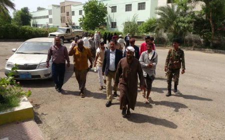 فريق التوجيه والرقابة الرئاسي يزور مركز البحوث الزراعية بالكود ويطلع على سير العمل وأهم الاحتياجات