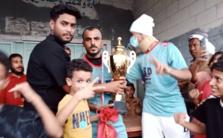 الرشيد بطلآ والزمالك وصيفا لكأس الفقيد صالح عدنان الصبيحي لكرة القدم بجعار