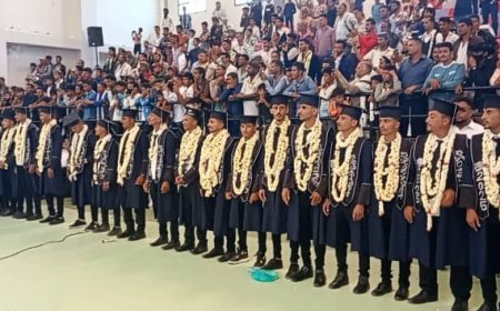 الضالع.. حفل تخرج دفعة جديدة من معهد أمين ناشر في تخصصي التمريض والقبالة تحت شعار ( دفعة شهداء آل الشوبجي) 