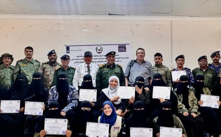 اختتام ورشة تدريبية حول دليل ضمانات حماية النساء وضحايا العنف في المكلا