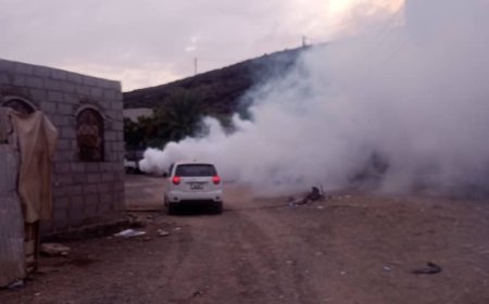 حملات رش ضبابي ورذاذي مكثفة في البريقة للحد من الأمراض ومكافحة الحشرات الناقلة لها