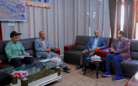بن الوزير وباسمير يتفقان على سرعة تشغيل ميناء قنا التجاري