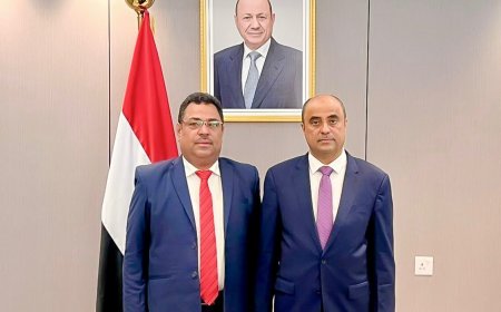 رئيس مجلس الوزراء يلتقي مدير كلية الشرطة حضرموت ويؤكد دعم الحكومة للمؤسسات الأمنية والأكاديمية