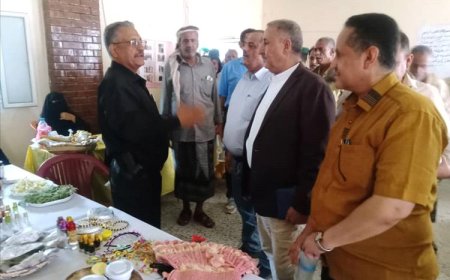 وكيل وزارة الزراعة والري يستقبل لجنة من رئاسة المجلس الانتقالي الجنوبي برئاسة أحمد الربيزي