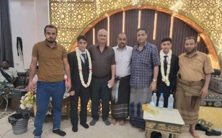 عدن تشهد حفل زفاف مهيب لأبناء الشيخ بكر الشاعري وسط حضور لافت من قيادات الدولة والمجتمع