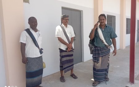 مدير عام مديرية أحور يقوم بزيارة تفقدية إلى مجمع الزهراء للتعليم الأساسي والثانوي