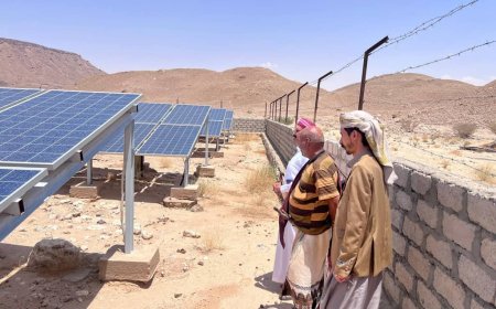 مدير عام مديرية العبر يتفقد حقل بعروره للمياه ويطلع على احتياجاته