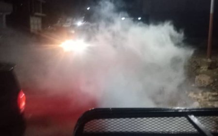 حملات رش ضبابي ورذاذي متواصلة في مديرية البريقة بعدن