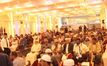 العاصمة عدن تحتفي بالزواج الجماعي السابع لـ 80 عريساً وعروساً