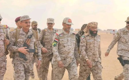 رئيس الأركان يطّلع على جاهزية الفرقة الثانية لقوات درع الوطن بالوديعة