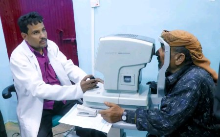 برعاية وزير الصحة والمحافظ بن الوزير.. تدشين المخيم الطبي المجاني للعيون في شبوة