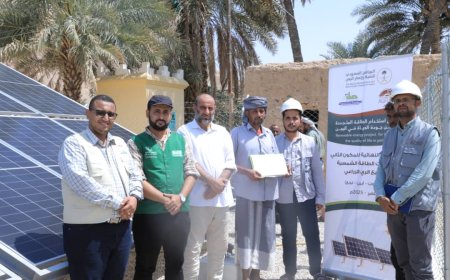 بتمويل مشترك .. انتهاء  الاستلامات النهائية لمشاريع الري بالطاقة الشمسية في لحج وأبين وحضرموت