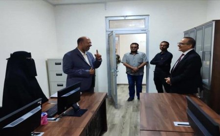 وزير الصحة يتفقد سير العمل في المبنى الجديد للمجلس الطبي الأعلى ويؤكد على تفعيل دور اللجان والارتقاء بالعمل الصحي