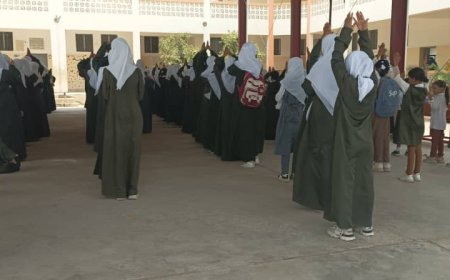 مؤسسة تمكين للتنمية المستدامة تزور مدرسة الحكمة وتتكفل بإصلاح المراوح