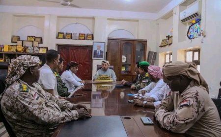 اللجنة الأمنية بسقطرى تعقد اجتماعاً وتقر حزمة من الإجراءات التنظيمية