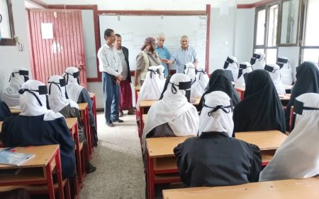 الضالع.. تدشين دورة توعوية لأولياء أمور الطلبة وزيارة تفقدية لمدرسة عبدالله فضيل