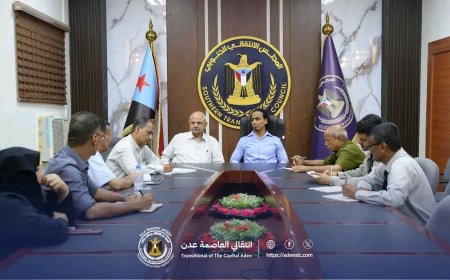 انتقالي العاصمة عدن يبحث مع نقابة المعلمين والتربويين الجنوبيين سير العملية التعليمية