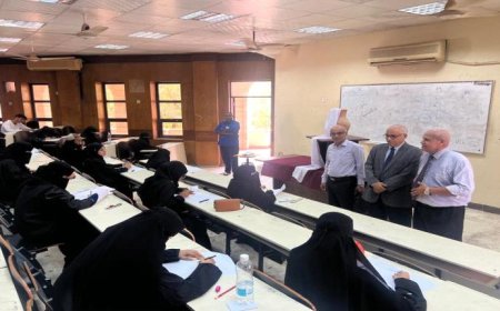 تواصل امتحانات المفاضلة في كلية الهندسة بجامعة عدن