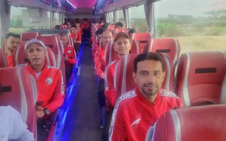 بعثة منتخب الناشئين تغادر إلى قطر للمشاركة في كأس الخليج