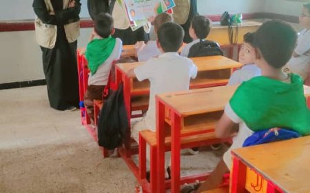 جمعية الخير النسوية بمودية تنفذ نزولاً ميدانياً للتوعية بمخاطر المخدرات في المدارس