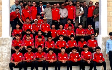 قيادة محافظة شبوة تحتفي ببعثة منتخب الناشئين
