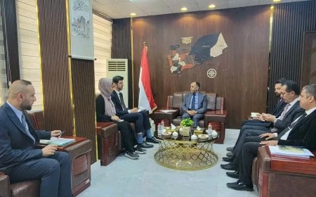 وزير الصناعة والتجارة يبحث مع وفد الاتحاد الأوروبي تعزيز التعاون في المشاريع الاقتصادية والتنموية