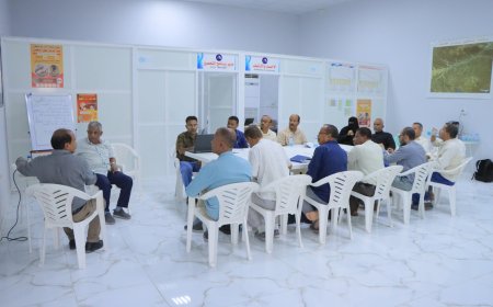 لقاء تقييمي يعقد بسيئون لمناقشة التغطية باللقاحات للأطفال دون العام والحملة الوطنية للجولة الأولى يوليو 2025م