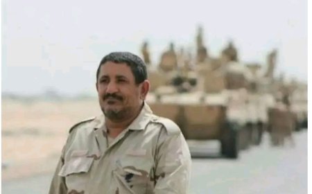 وكيل محافظة أبين العميد الجحما يعزي بوفاة المناضل أديب العيسي