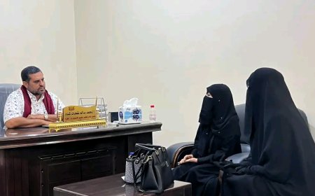 نائب مدير مكتب حقوق الإنسان بالمهرة يلتقي بقيادات دوائر المرأة في مديريات الغيضة وسيحوت