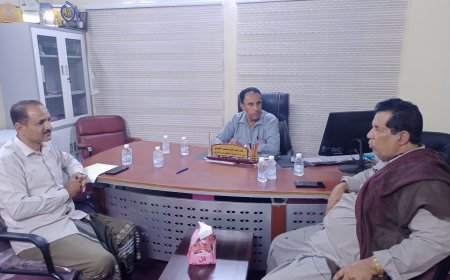 مدير تربية دوعن يلتقي وكيل الشيخ بقشان