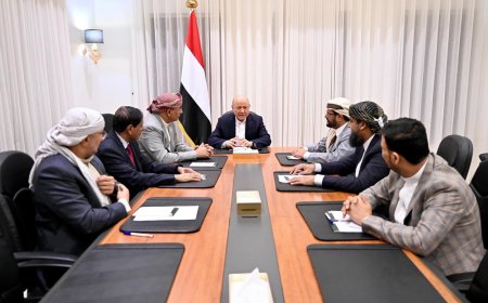 بيان من مجلس القيادة الرئاسي