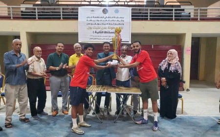 التلال يتوّج بطلاً لبطولة عدن للتيك بول
