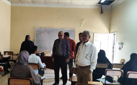 جامعة عدن تواصل امتحانات المفاضلة في كلية التربية الرياضية