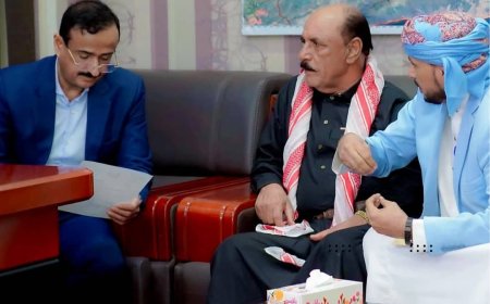 محافظ شبوة وهيئة المصائد يناقشان سبل تطوير القطاع السمكي