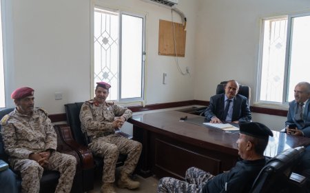 تدشين المحكمة العسكرية في شبوة لإنجاز القضايا العالقة