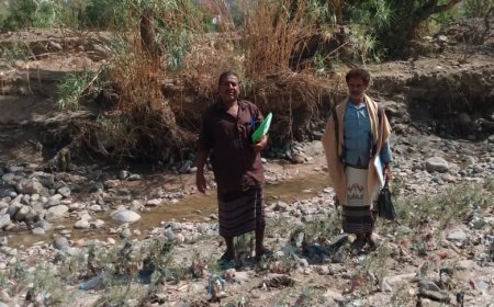 رئيس جمعية مستخدمي مياه الري بالمسيمير يناشد المنظمات التدخل لحماية الأراضي الزراعية ودعم المزارعين