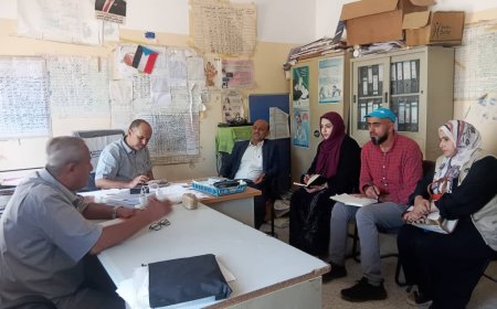 لحج.. مدير عام المسيمير يستقبل وفدًا من منظمة اليونيسف ووزارة الصحة