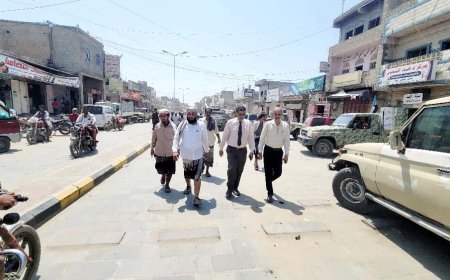 لحج.. نزول ميداني للجابر والجعفري على المنشآت الصحية بطور الباحة
