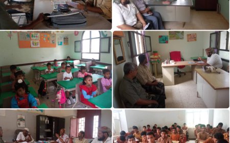 فريق التوجيه التربوي يواصل زياراته الميدانية لمتابعة جودة التعليم بمدارس مودية