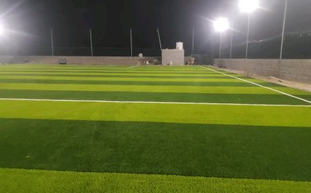 ملعب بن جمال.. أيقونة رياضية جديدة في أبين تقترب من الافتتاح