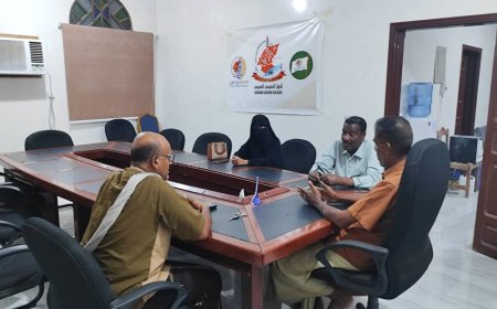 الهيئة الحضرمية لإصلاح ذات البين تطلع على آلية التواصل مع بعض المنظمات الدولية